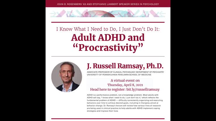 Rosenberg and Lambert Speaker Series in Psychology (Dr. J. Russell ...