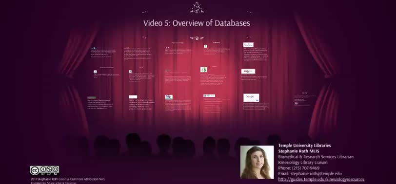 Video 5 Overview of Databases