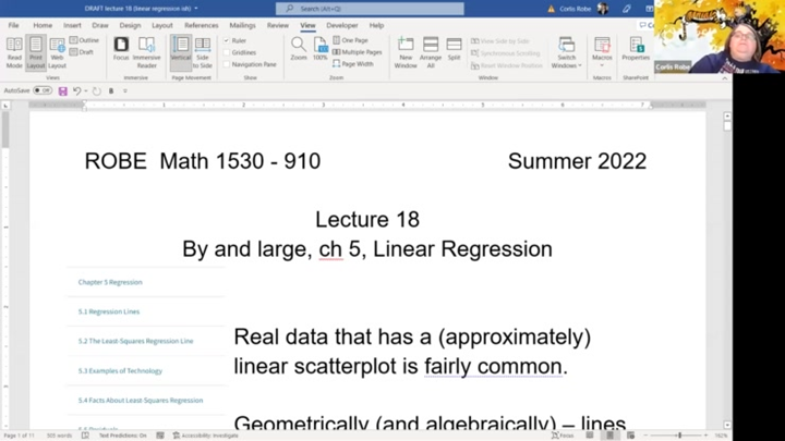 Nodes Robe Math Lecture 18 Robe's MATH-1530