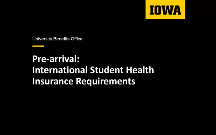 International Student Health Insurance Requirements