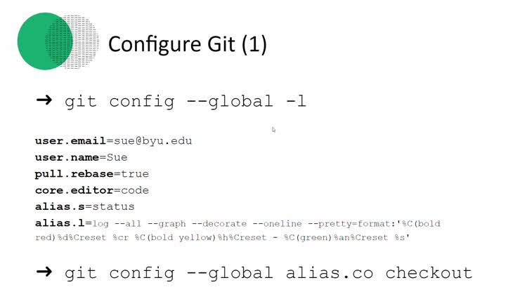 CS 240 - Install and Configure Git