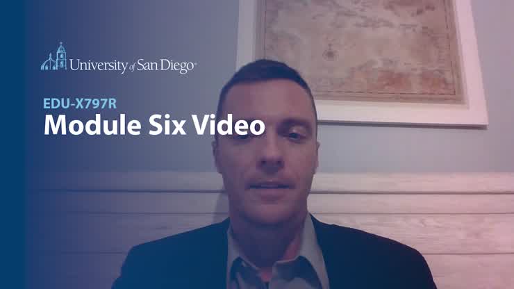 Presentation 6.1: Module 6 Introduction