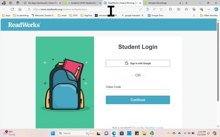 Readworks tutorial