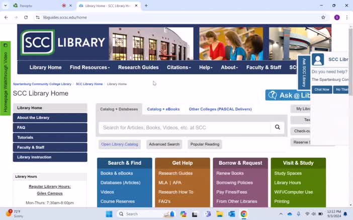 Finding and Navigating eBoooks