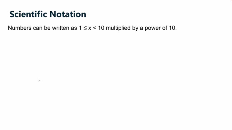 Scientific Notation and Significant Figures