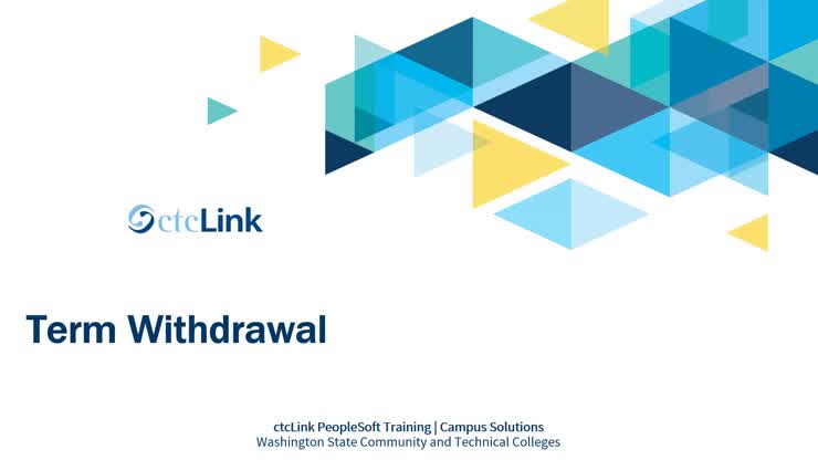9.2 Term Withdrawal