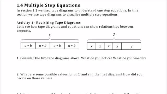 Math 88 - 1.4 A1- A2