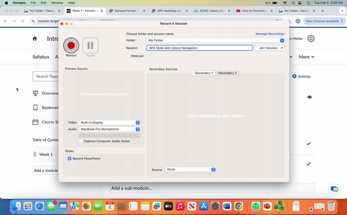 APA Style and Library Navigation