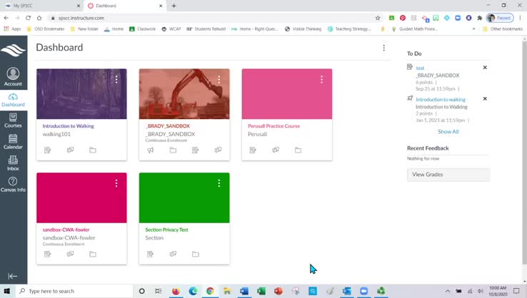 Canvas Dashboard