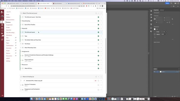 Creating a Grid Guides