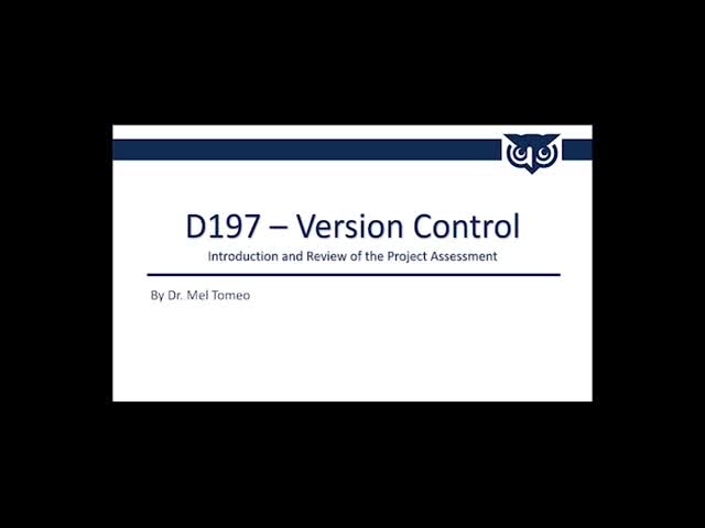 Wgu D197 01 Wgu D197 01