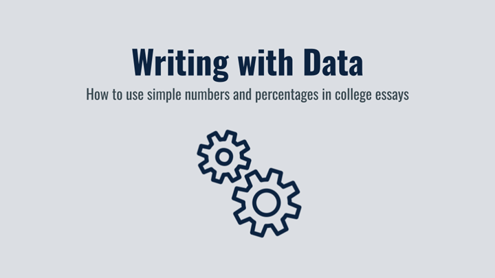Writing with Data