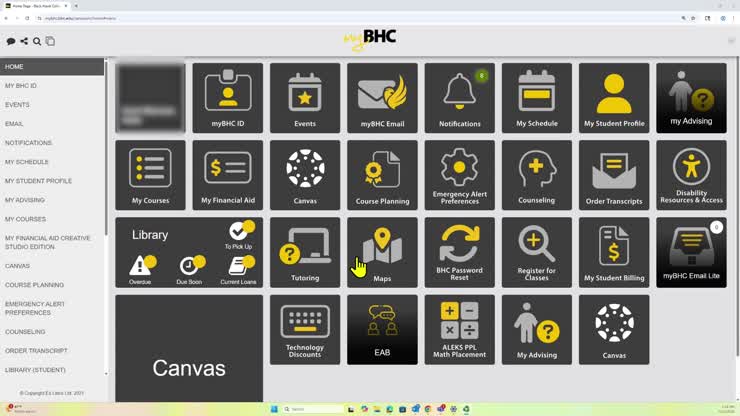 myBHC Quick Navigation Guide