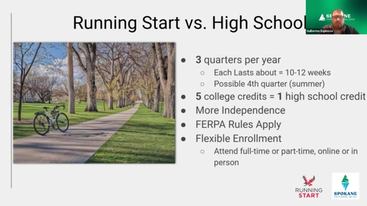 Spokane Public School Running Start Information Night