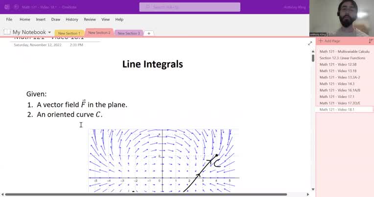 Session 27 - Intro to Line Integrals