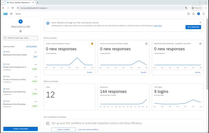 Qualtrics - Distributions