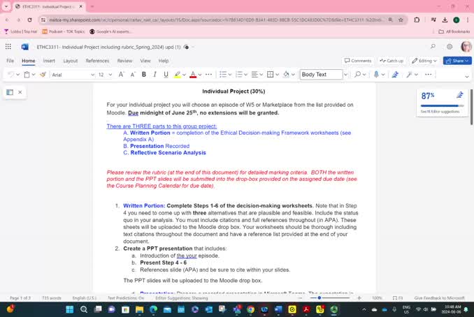 Final Individual Project Instructions