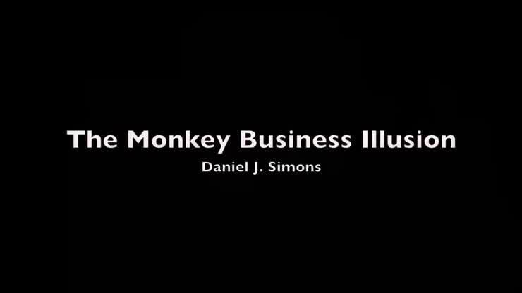 The Monkey Business Illusion The Monkey Business Illusion_1