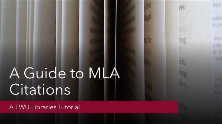 MLA Tutorial