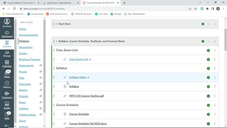 Accessing Minitab