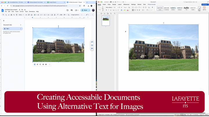 Compatible Written Images Creating Accessible Images Using Alternative Text