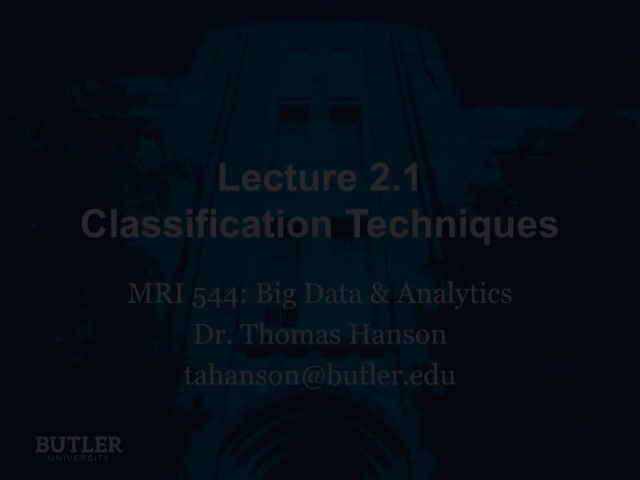 Lecture 2.1 video
