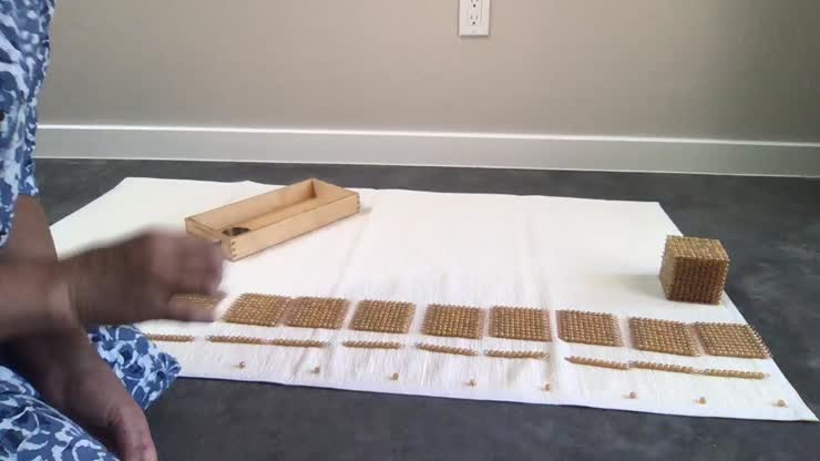 Static Golden Beads: Formation of Quantity