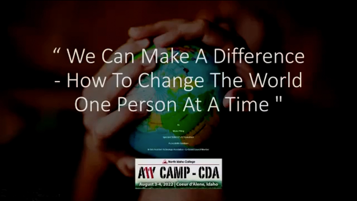TH-1230-P: We Can Make a Difference – How to Change the World One ...