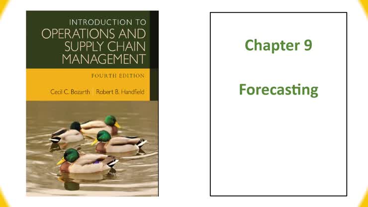 SCA 255 - Chapter 9 Forecasting