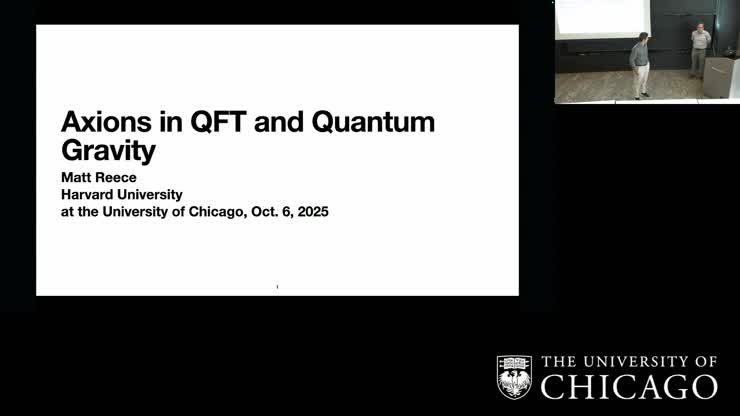 EFI Colloquium - Matthew Reece, Harvard