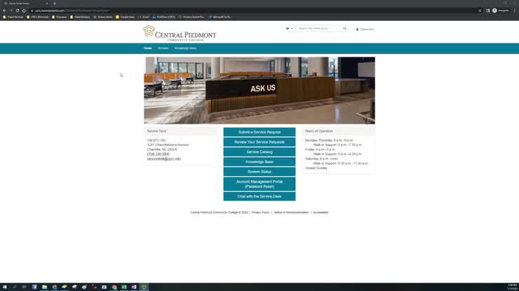 Service Desk Portal Overview