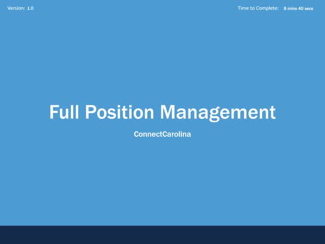What is Full Position Management?