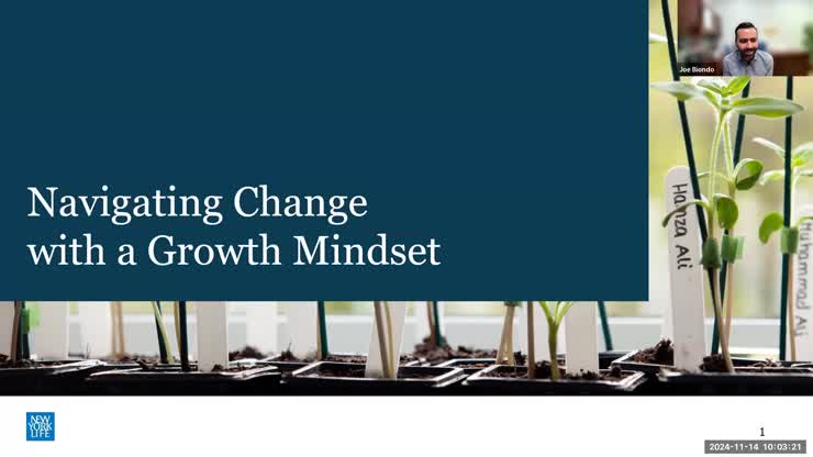 Navigating Change with a Growth Mindset