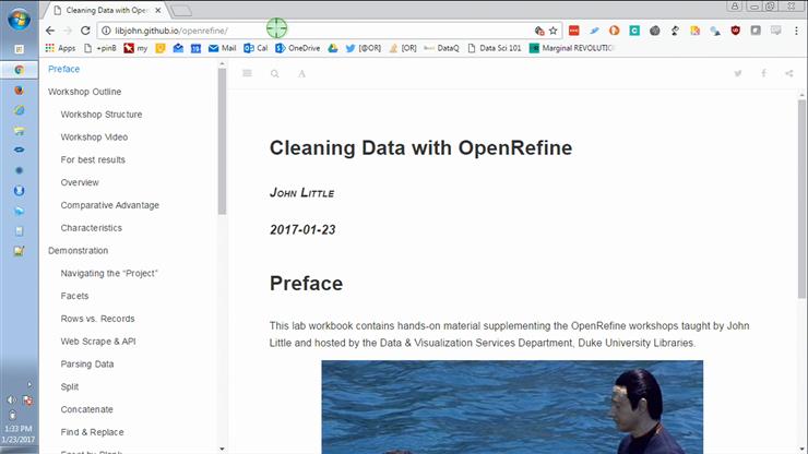 OpenRefine: Data Cleaning, Faceting, and Transformations