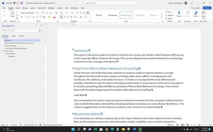 Chapter 3 Working with the Navigation Pane