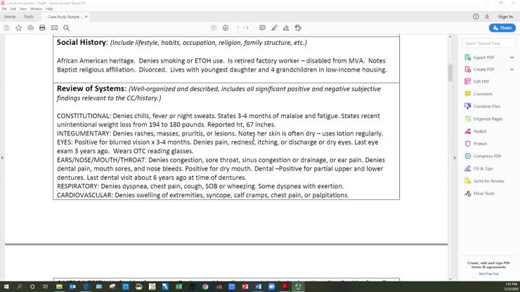 Acute Care & FNP Case Studies F23