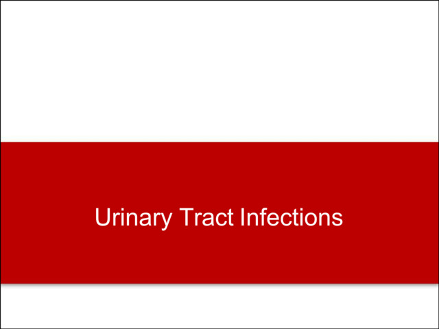 Urinary Tract Infection