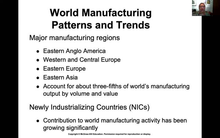 Geography 100 Economic Geography (Ch.10) Pt. 2