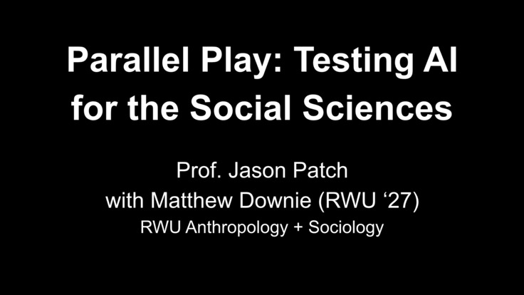 Jason Patch Presentation Recording