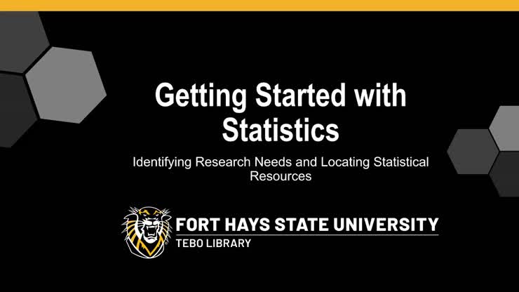 Getting Started with Statistics