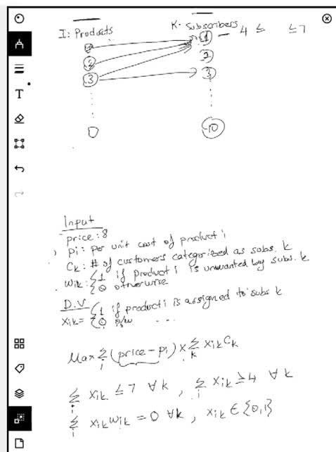 Alveva Part II Algebraic Formulation