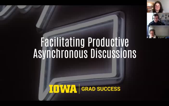 Facilitating Productive Asynchronous Discussion