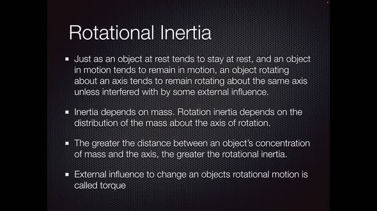 Rotational Inertia