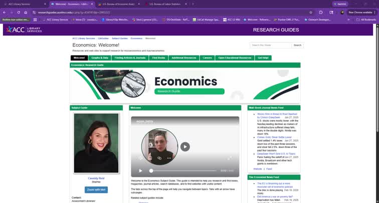 Finding Local Economic Data