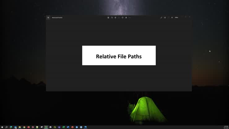 R Learning - Relative File Paths