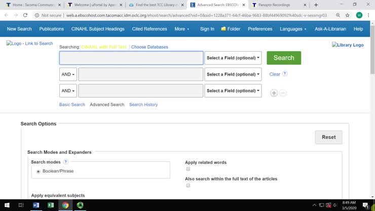 CINAHL_tutorial_2020