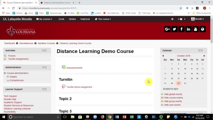 Reviewing Instructor Feedback in Turnitin