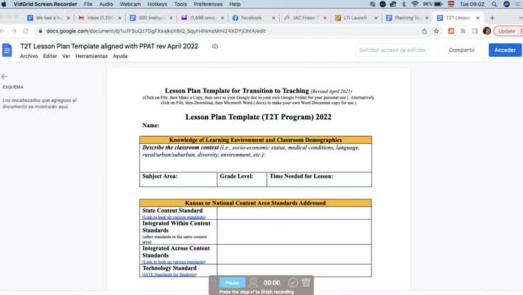 Start here_ Instruction over the use of the T2T Template