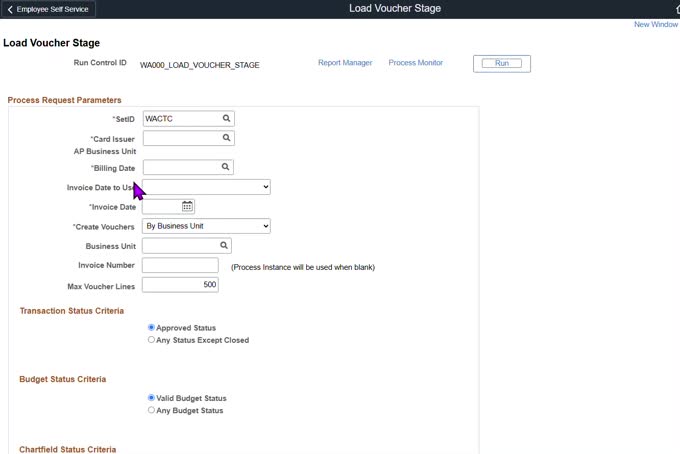 PU_Run Load Voucher Stage Process - No Audio