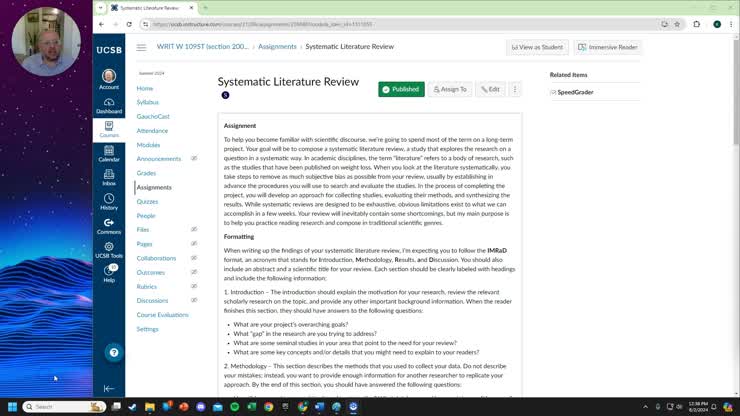 Overview of the Systematic Review Project